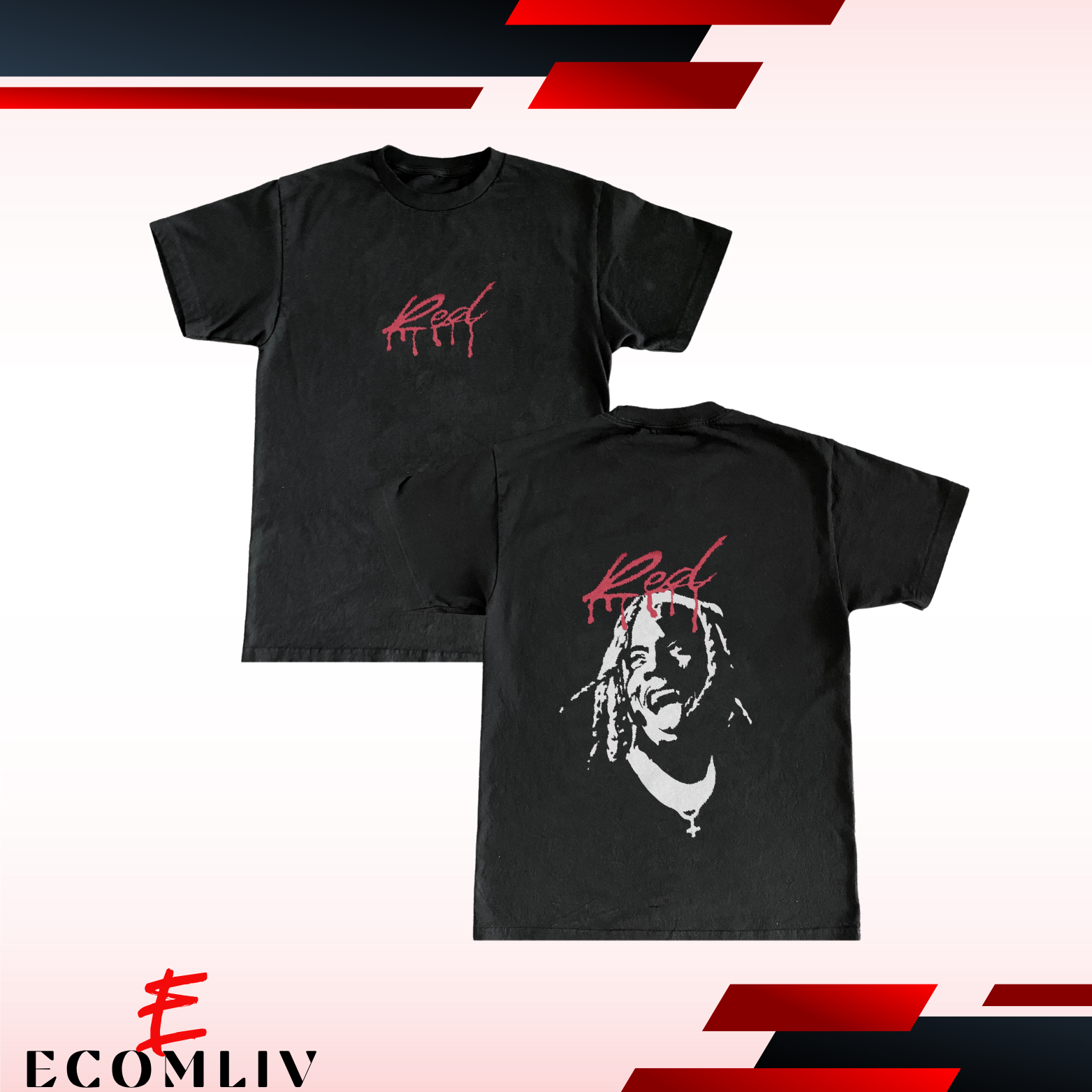 Playboi Carti Wlr T-Shirt, Whole Lotta Red Two Sided New Album Shirt, Playboi Carti Merch, New Album Cover Shirt, Unisex Tee